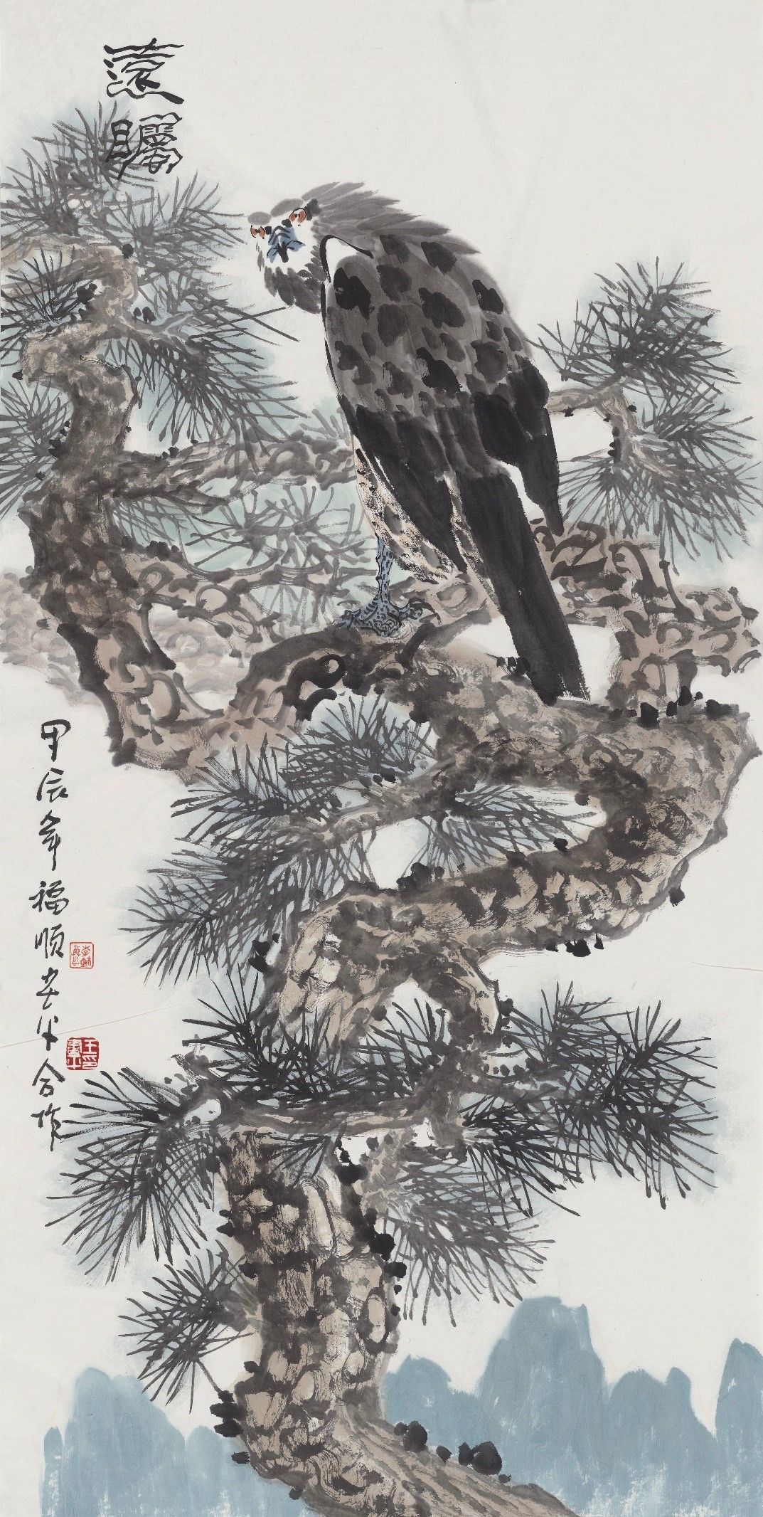 <h2>远瞩</h2><p>作者：李福顺</p><p>创作年代：2024年</p><p>规格：69cm×136cm</p><p>品类：纸本</p>